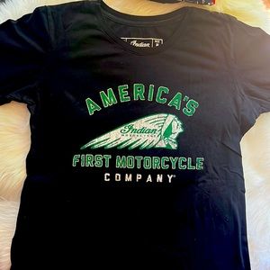 American Indian Motorcycle Lady’s Tee
